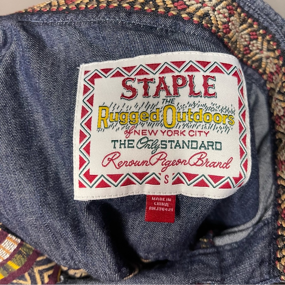 Staple The Rugged Outdoors Denim Shirt - Picture 3 of 4